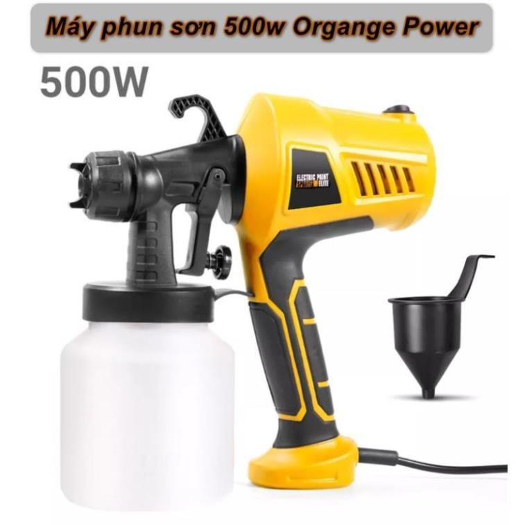 - Máy phun sơn 500w Organge Power có thể tháo rời , dung tích 700ml