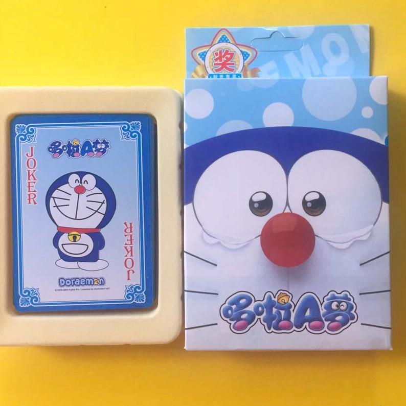 Bộ 54 lá bài doraemon loại tốt kéo búa bao