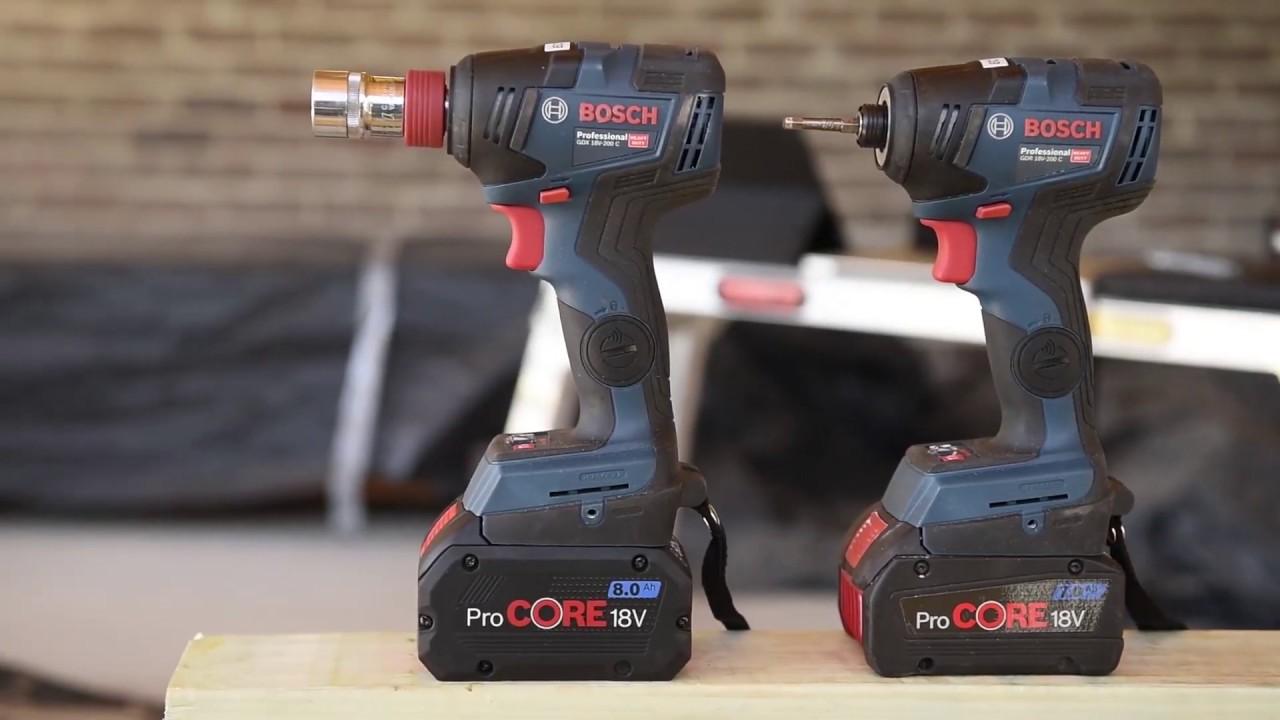 MÁY VẶN ỐC VÍT DÙNG PIN 18V BOSCH GDR 18V-200C - HÀNG CHÍNH HÃNG