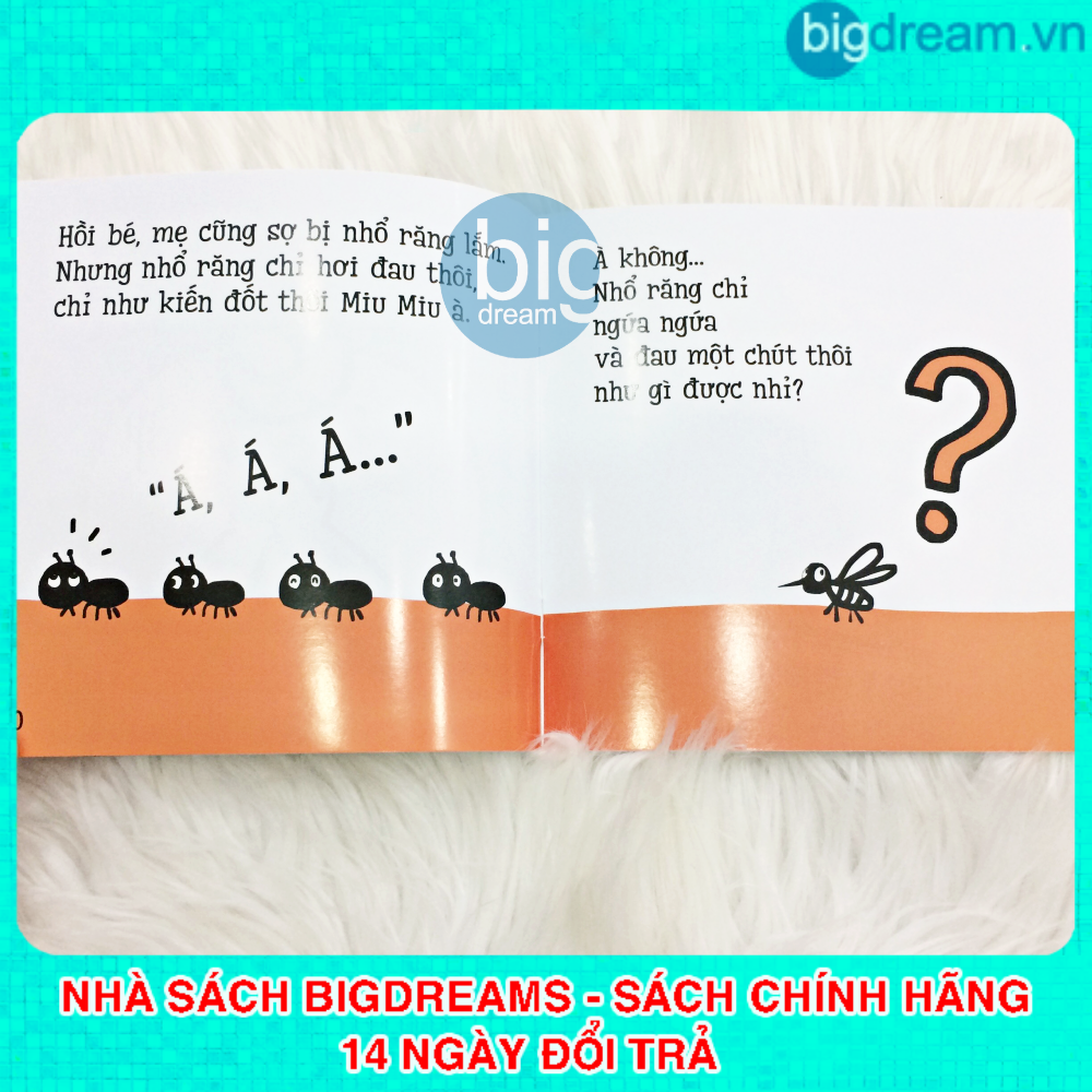 Miu Miu Tự Lập - Thay Răng Sữa Ehon Kĩ Năng Sống Cho Bé 1-6 Tuổi - Miu Bé Nhỏ Hiểu Chuyện