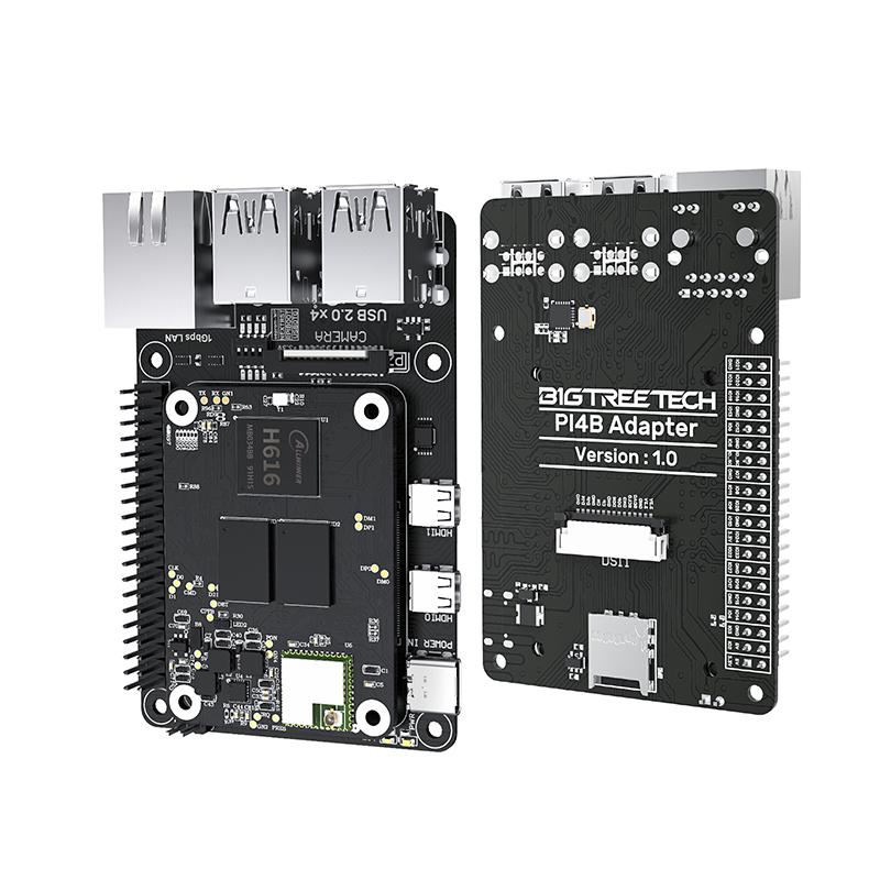 BIGTREETECH BTT CB1 PI4B Adapter 3D Máy In Ban Hỗ Trợ CM4 Thêm Bạch Tuộc V1.1 SKR MINI E3 V3.0 Bo Mạch Chủ VS Raspberry Pi CM4