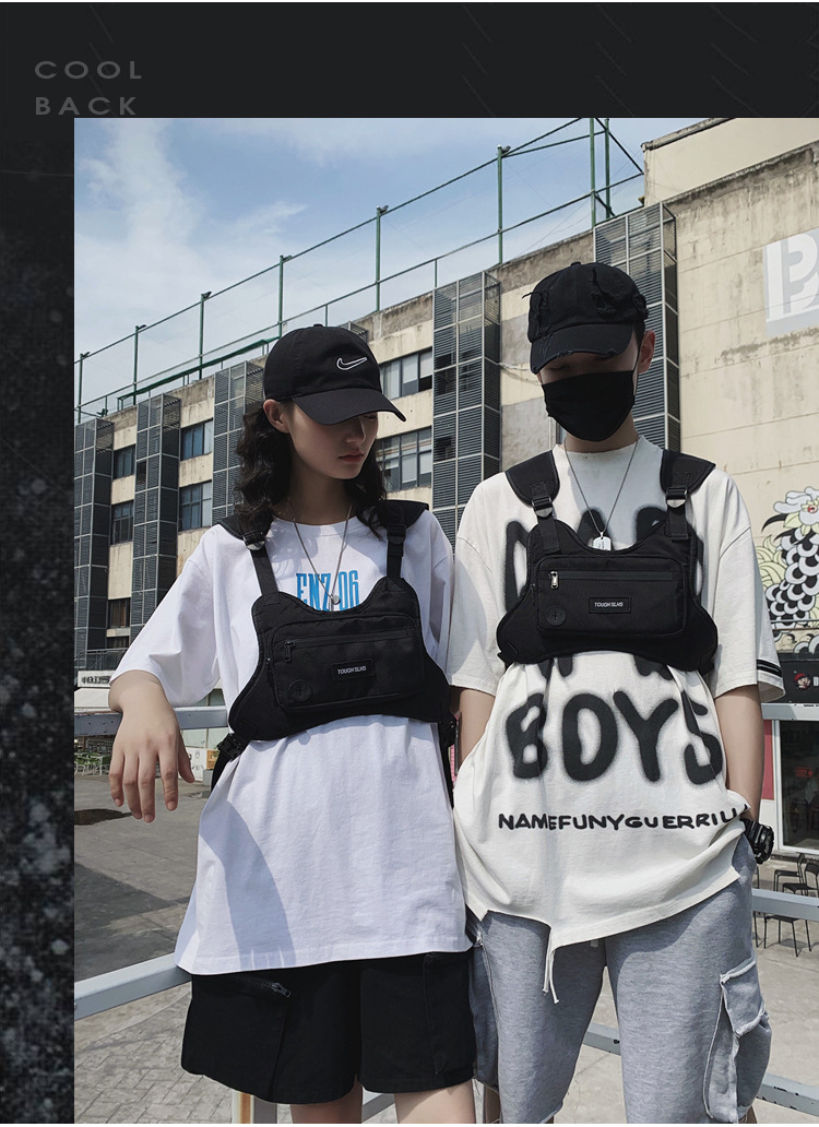 Túi đeo trước ngực,Túi chiến thuật đeo trước ngực Unisex kích thước 23x3x14 - Hàng chính hãng