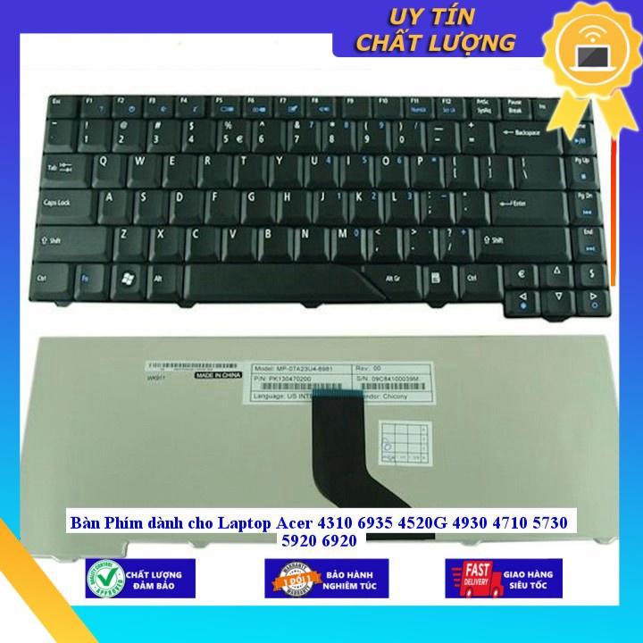 Bàn Phím dùng cho Laptop Acer 4310 6935 4520G 4930 4710 5730 5920 6920 - Hàng Nhập Khẩu New Seal