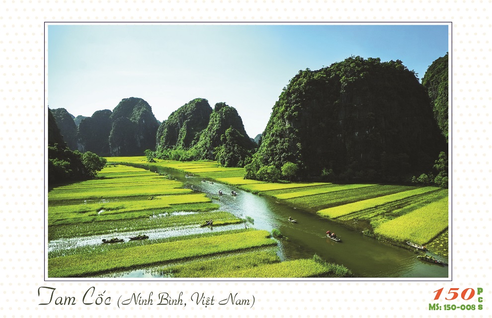 Bộ tranh xếp hình 150 mảnh – Tam Cốc, Ninh Bình