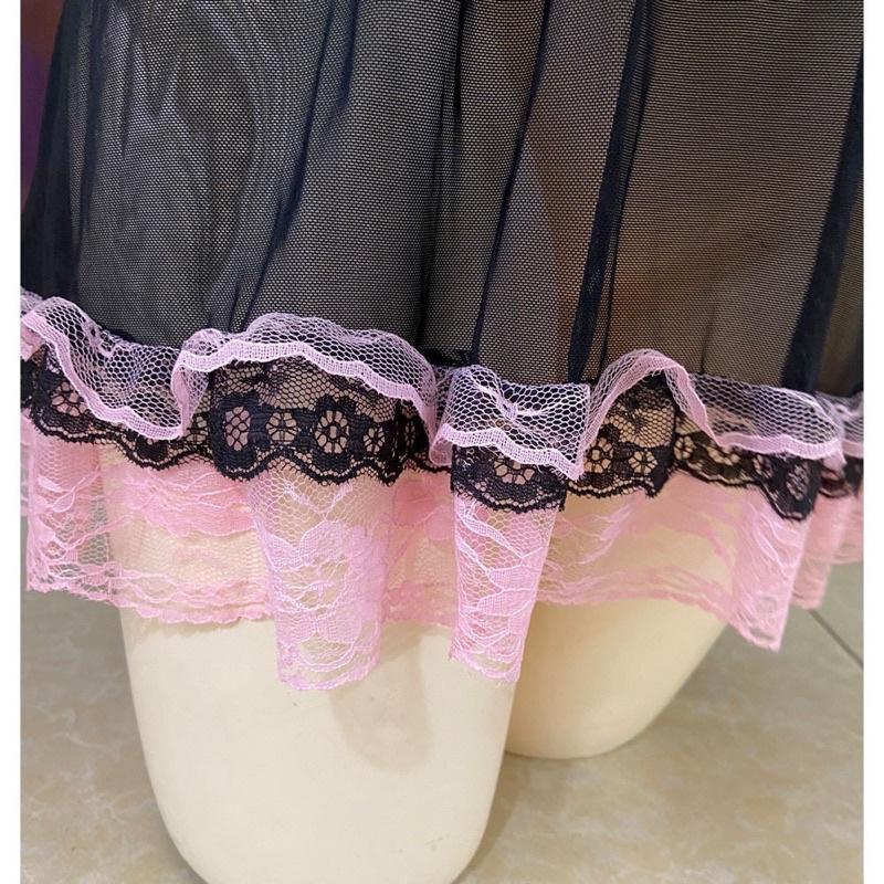 Váy ngủ bánh bèo Lylylorem SX046