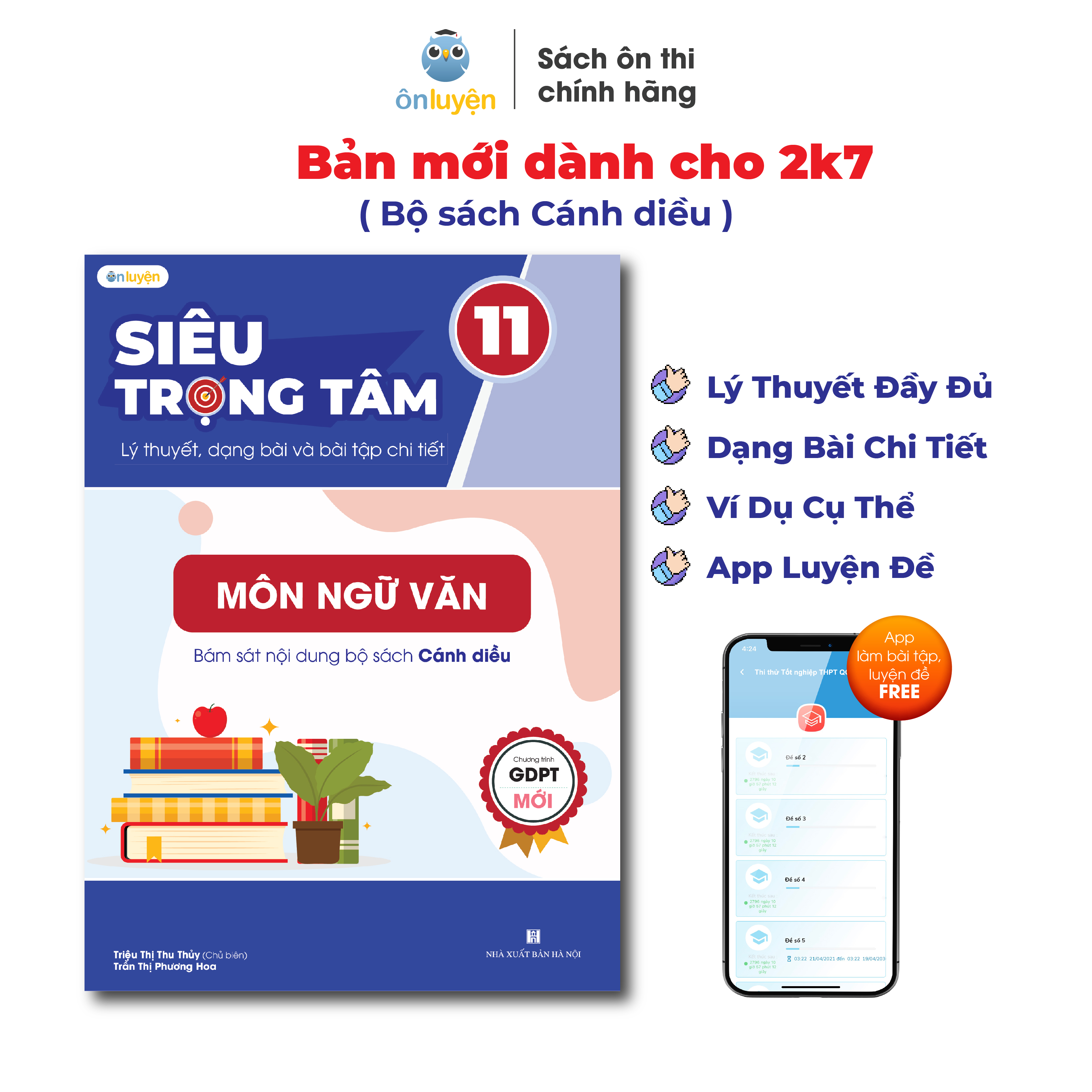 Sách Lớp 11-Siêu trọng tâm 9 Môn: Toán, Lí, Hóa, Sinh, Văn, Anh,Sử,Địa,GD Kte PL chương trình mới dành cho 2k7