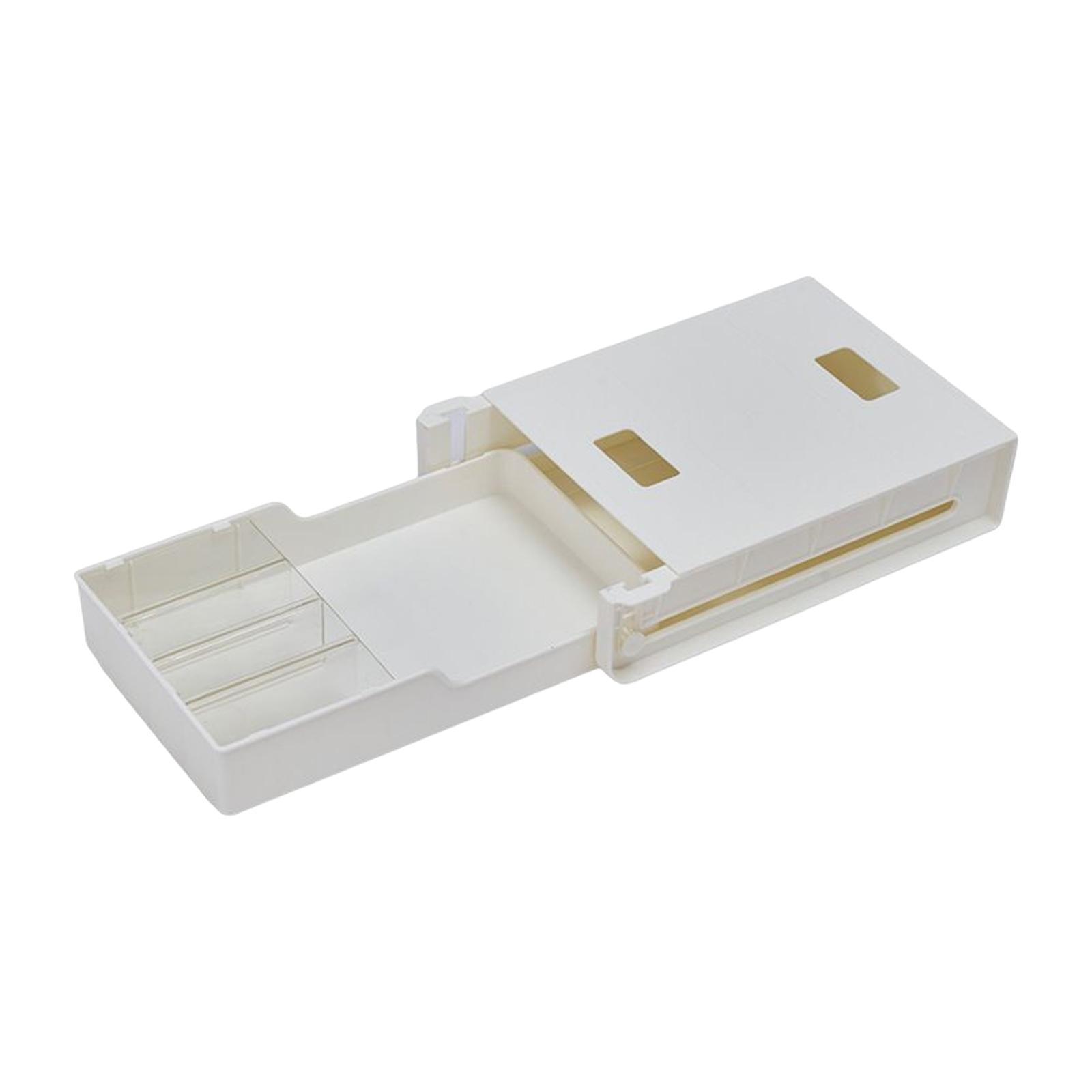 Under Desk Drawer Accessories Storage Box Hidden Desk Drawer for Storage