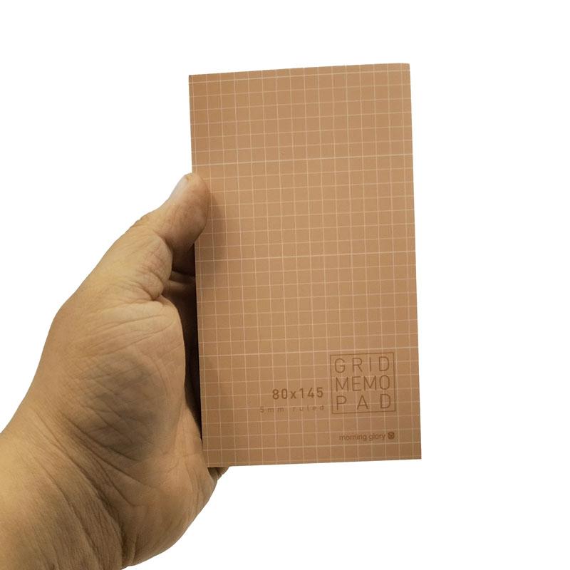 Sổ Ghi Nhớ Ô Vuông - Morning Glory 23907-83523 - Màu Cam