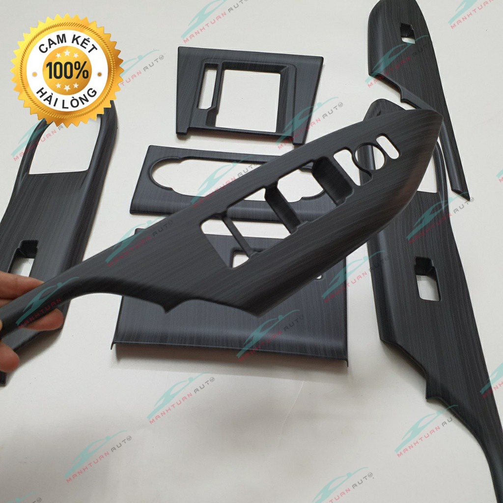 Ốp nội thất Toyota Veloz 2022 + vân đá nhưa ABS siêu bền hàng cao cấp