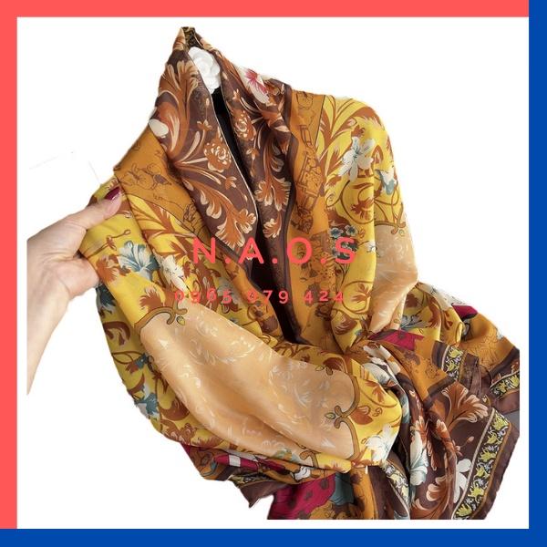 Khăn choàng lụa Hàng Châu Cao Cấp Sang Trọng 180x90cm-Qùa tặng 20/10-quà tặng sinh nhật-quà tặng 8/