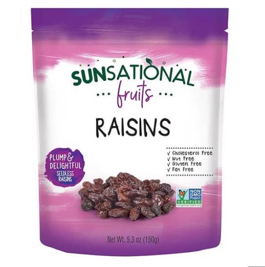 Nho Khô (150g) - Sunsational Fruits Raisins (150g)