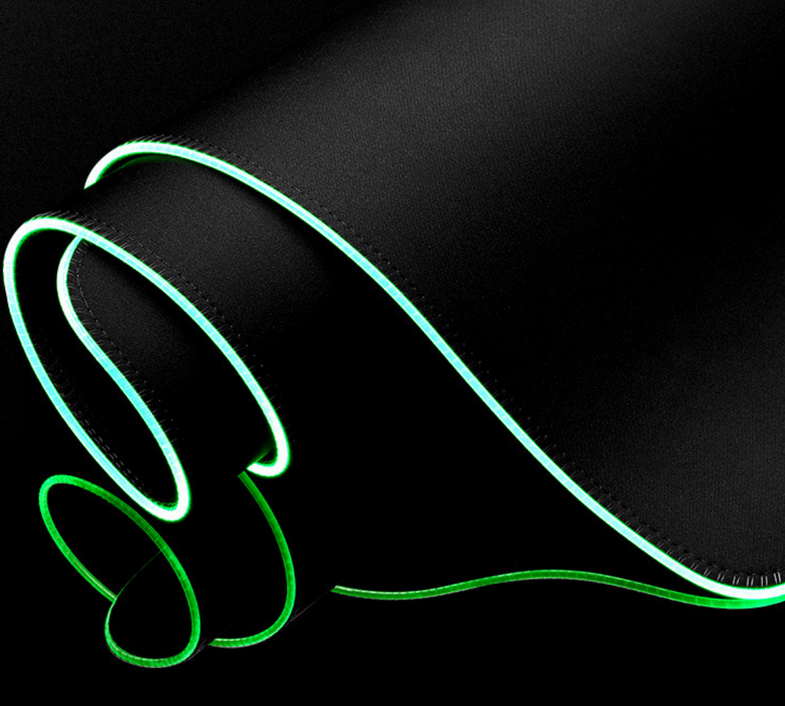 Miếng lót chuột LED RGB pad chuột gaming chơi game deskpad cỡ lớn viền sáng led chống trượt nhiều chế độ siêu đẹp – Hàng chính hãng