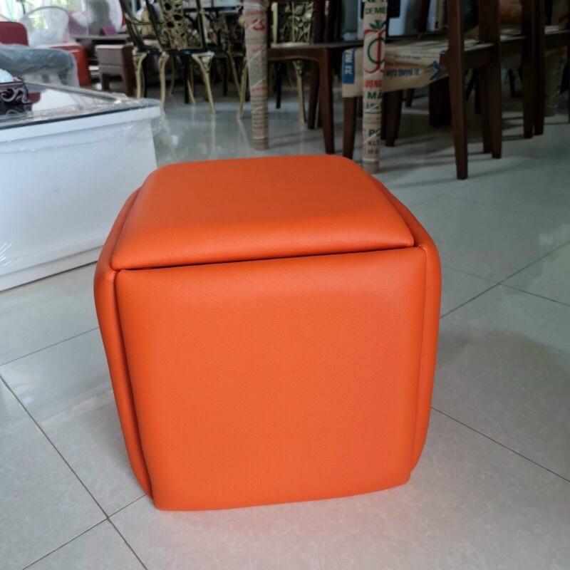 Ghế khối rubik, đôn ghế sofa gấp gọn 5 trong 1 có Bánh Xe Di Chuyển - ghế khối rubic phòng khách