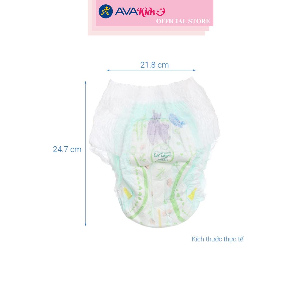 Tã quần Molfix thiên nhiên size XXL 56 miếng (15 - 25 kg)