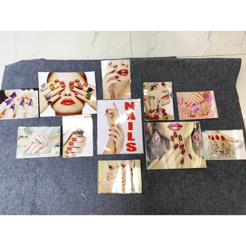 Combo 11 hình nghệ thuật 13x18cm và 20x25cm lắp cho bộ 11 khung hình Ka020.