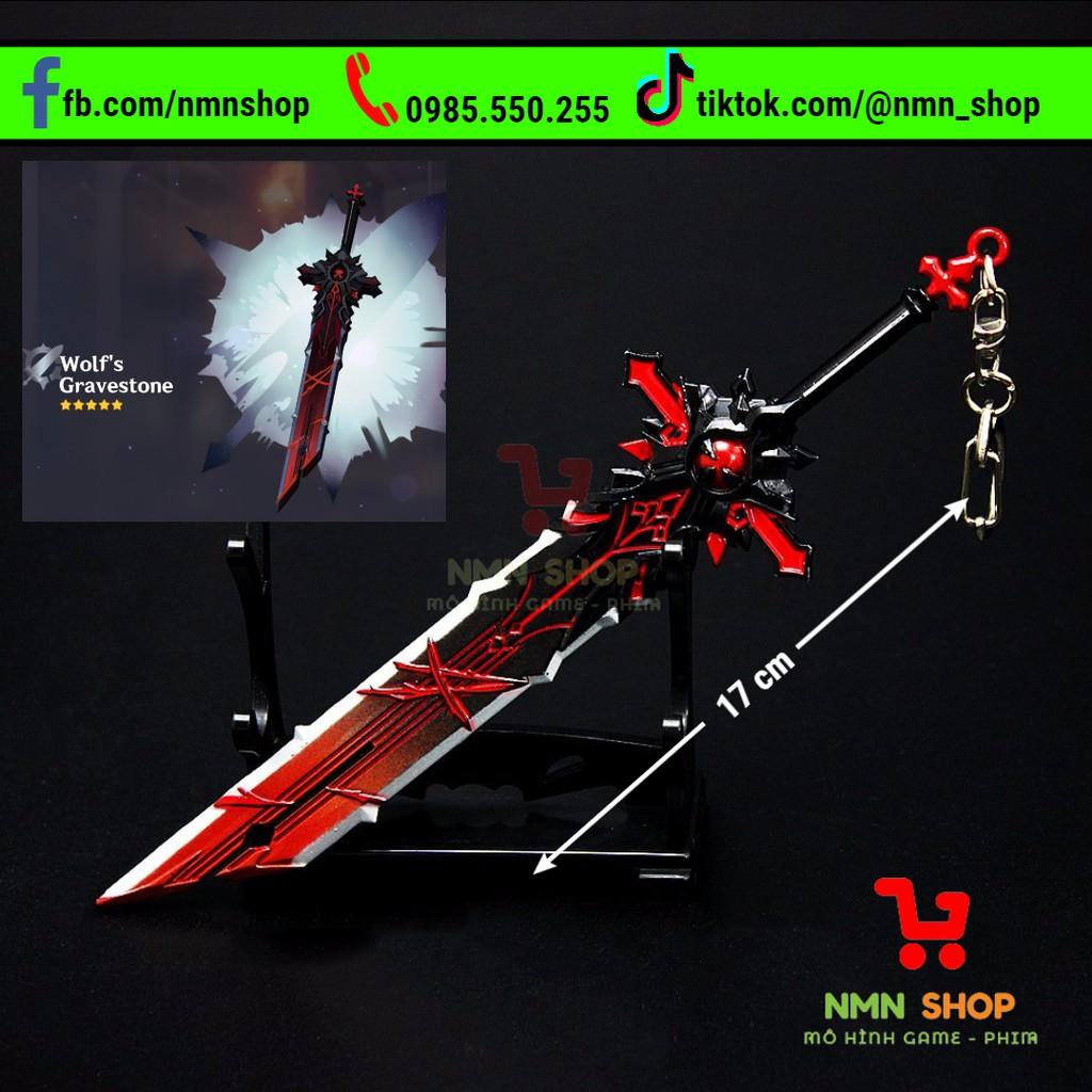 Mô hình game Genshin Impact - Wolf’s Gravestone (Đường Cùng Của Sói) 17cm