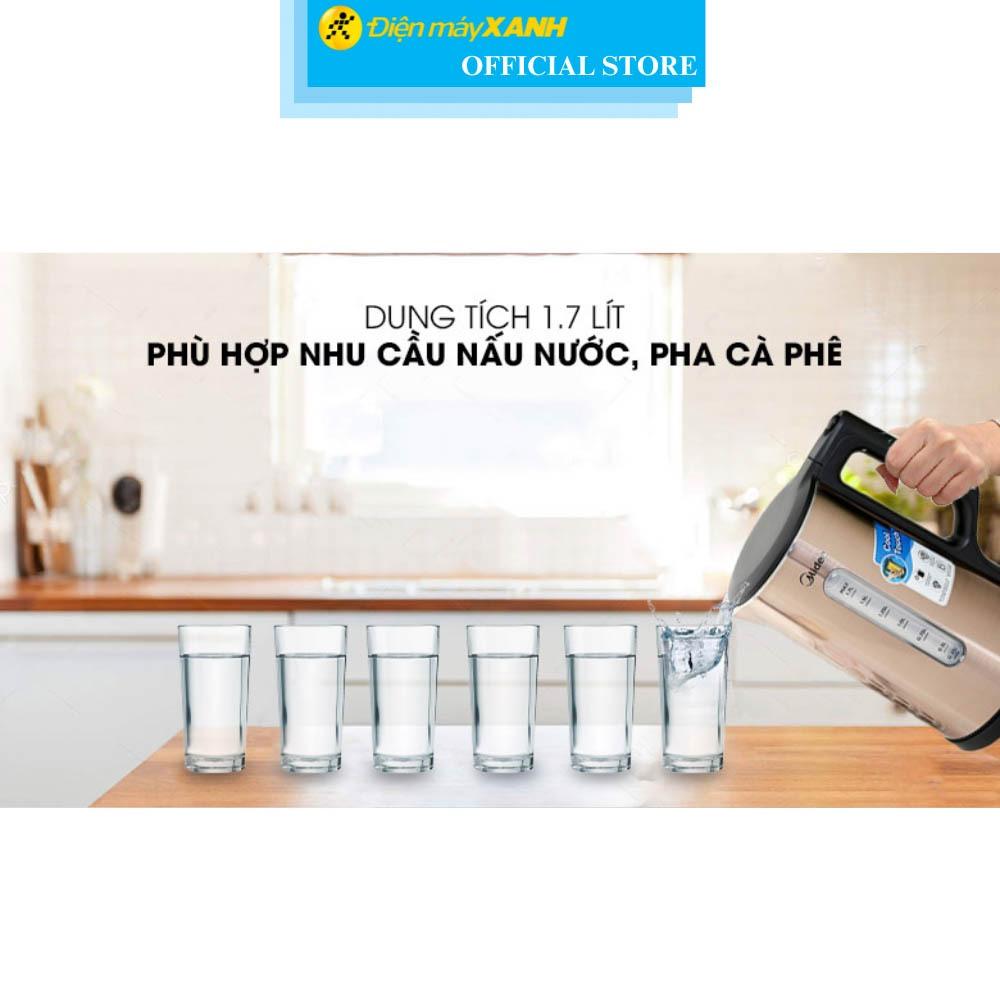 Bình đun siêu tốc Midea MK-317DW - Hàng Chính Hãng