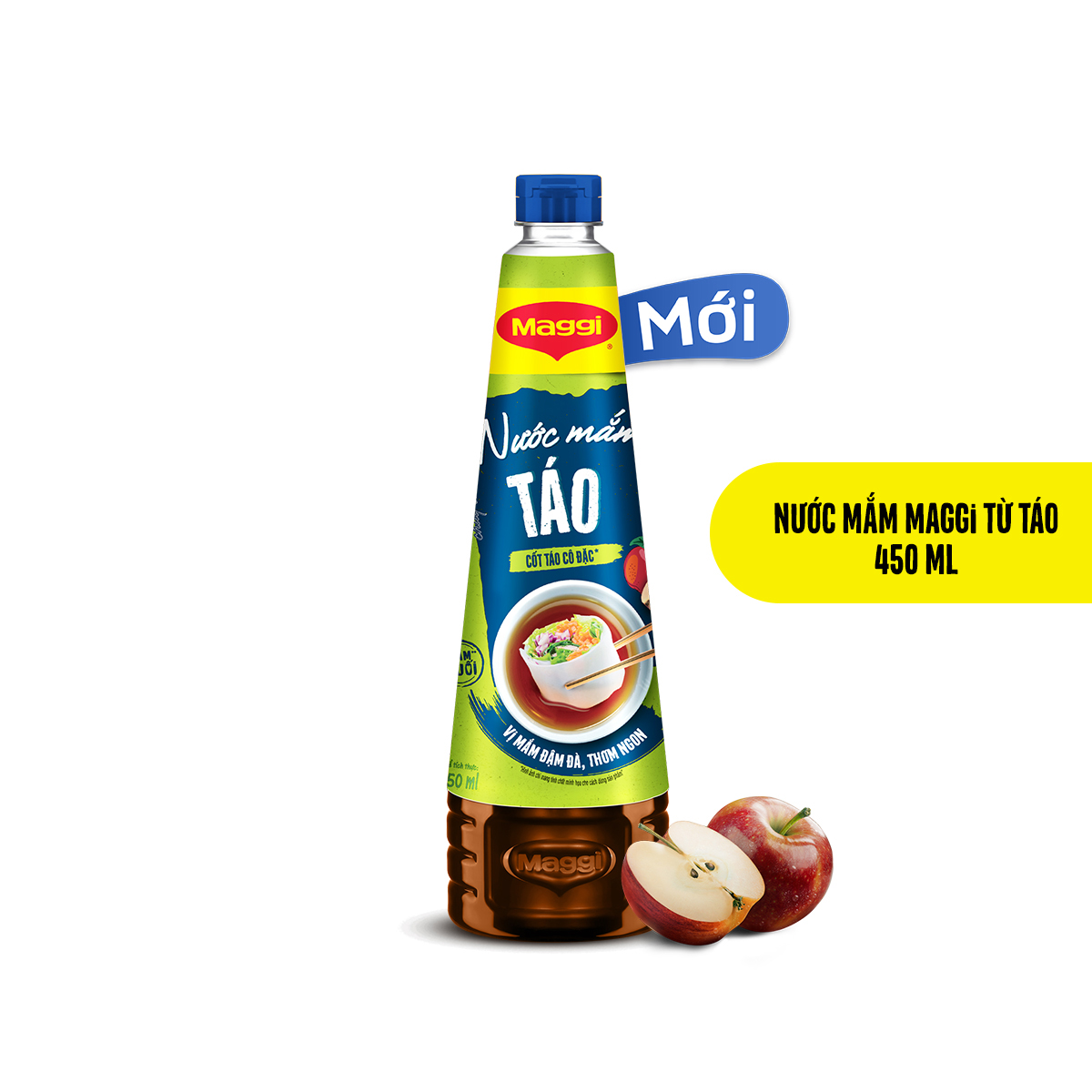 Nước Mắm Táo MAGGI làm từ cốt táo cô đặc chai 450ml