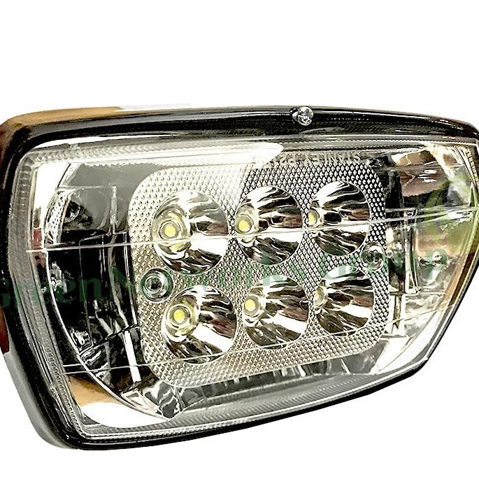 Bộ mặt nạ đèn pha led 6 bóng cho super dream