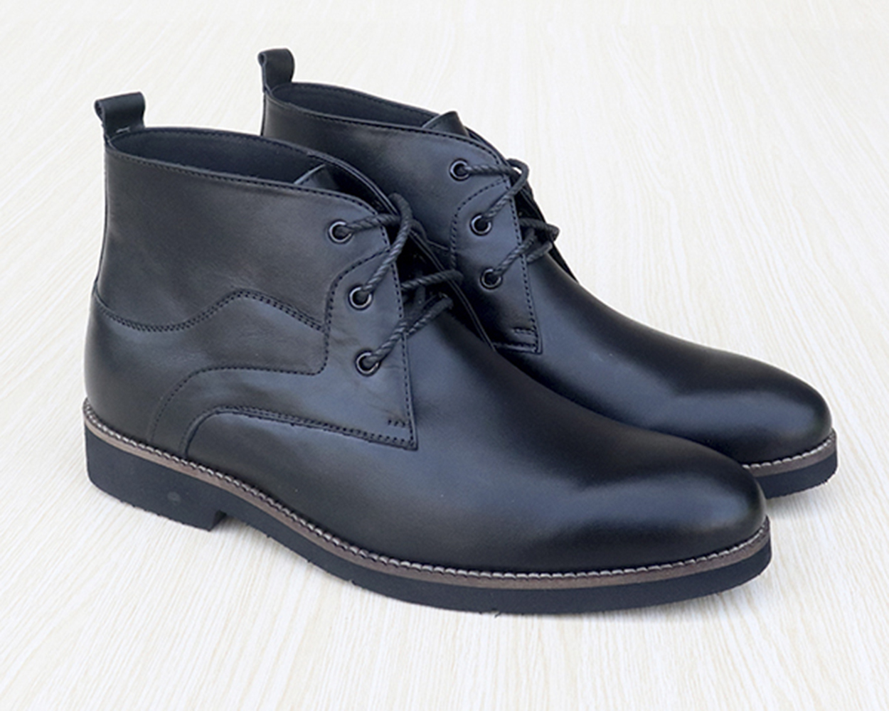 GIÀY TĂNG CHIỀU CAO - GIÀY CAO DÀNH CHO NAM GIỚI T&amp;TRA S1078 BOOTS - CAO 7CM GIÀY ĐỘN NAM CAO VƯỢT TRỘI