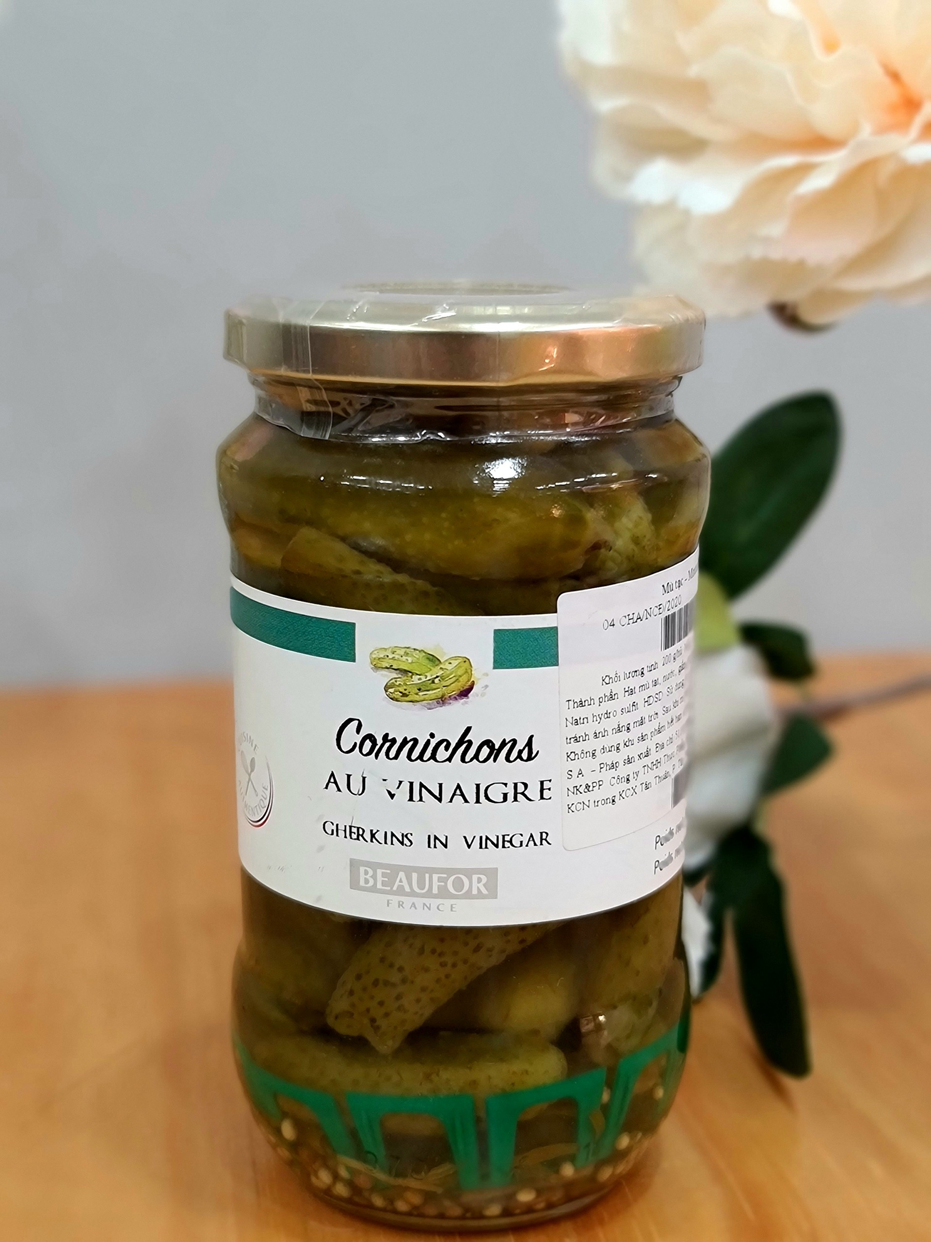 Dưa chuột ngâm giấm 190gr