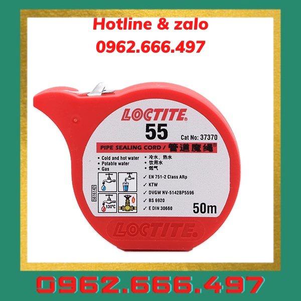 Băng keo loctite 55