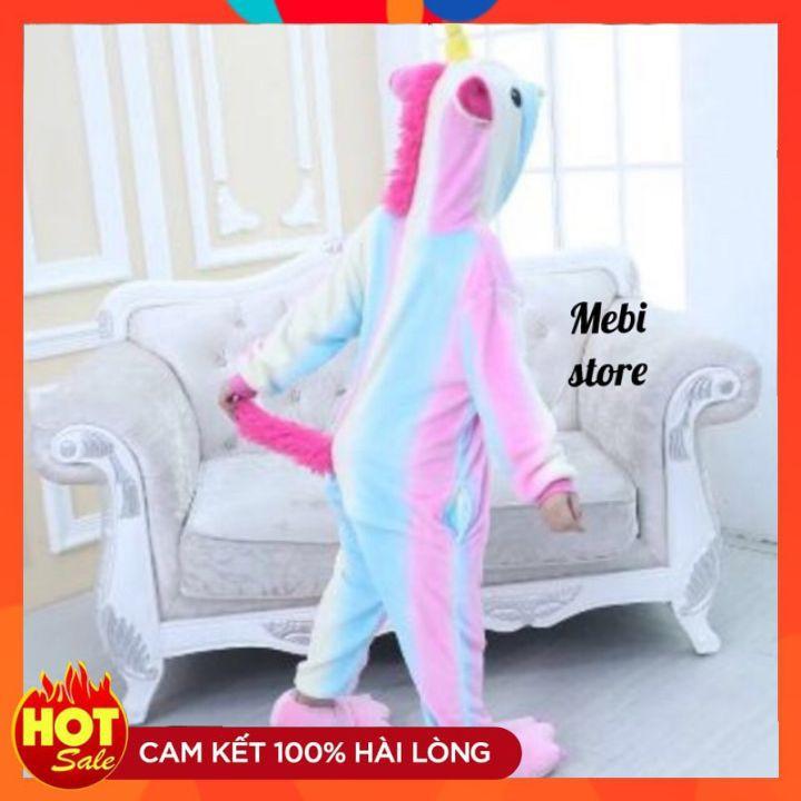 Bộ Đồ Thú Unicorn Hologram - Bộ Đồ Thú Unicorn Cầu Vồng Trẻ Em Đáng Yêu