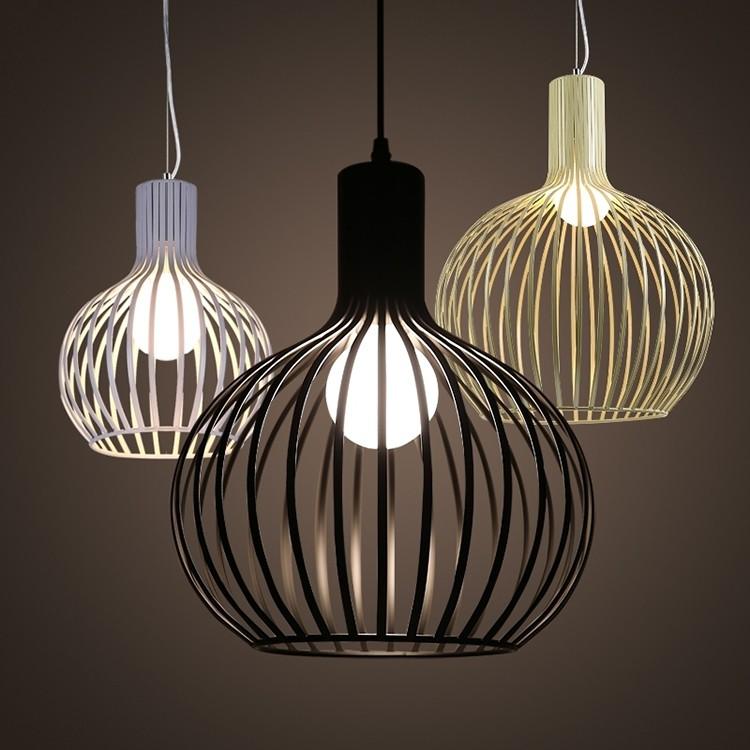 COMBO 3 thả Chụp nơm CHIM trang trí nhà cửa, quán cafe - kèm bóng Led cao cấp