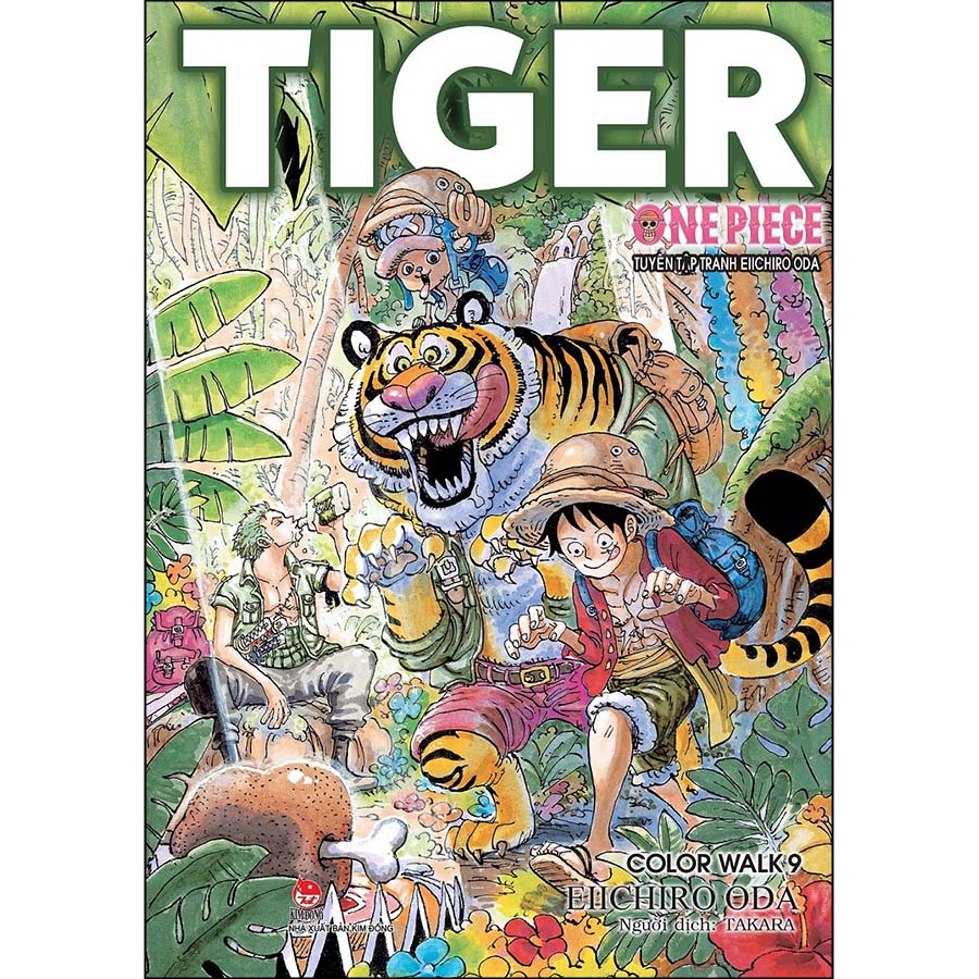 One Piece Color Walk TIGER - Tuyển tập tranh Eiichiro Oda - Tập 9