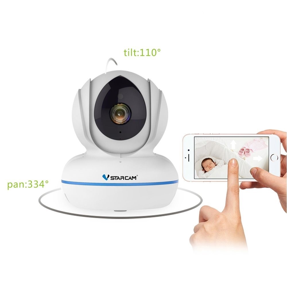 Combo Camera ip wifi không dây C22Q 2K 4MB H.265 Vstarcam , Kèm thẻ nhớ 32GB A1 Lexar - Hàng chính hãng