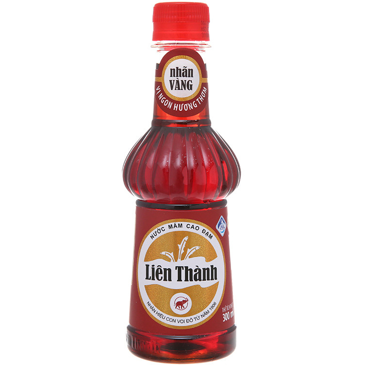 Nước Mắm Cao Đạm Liên Thành Nhãn Vàng 300ML