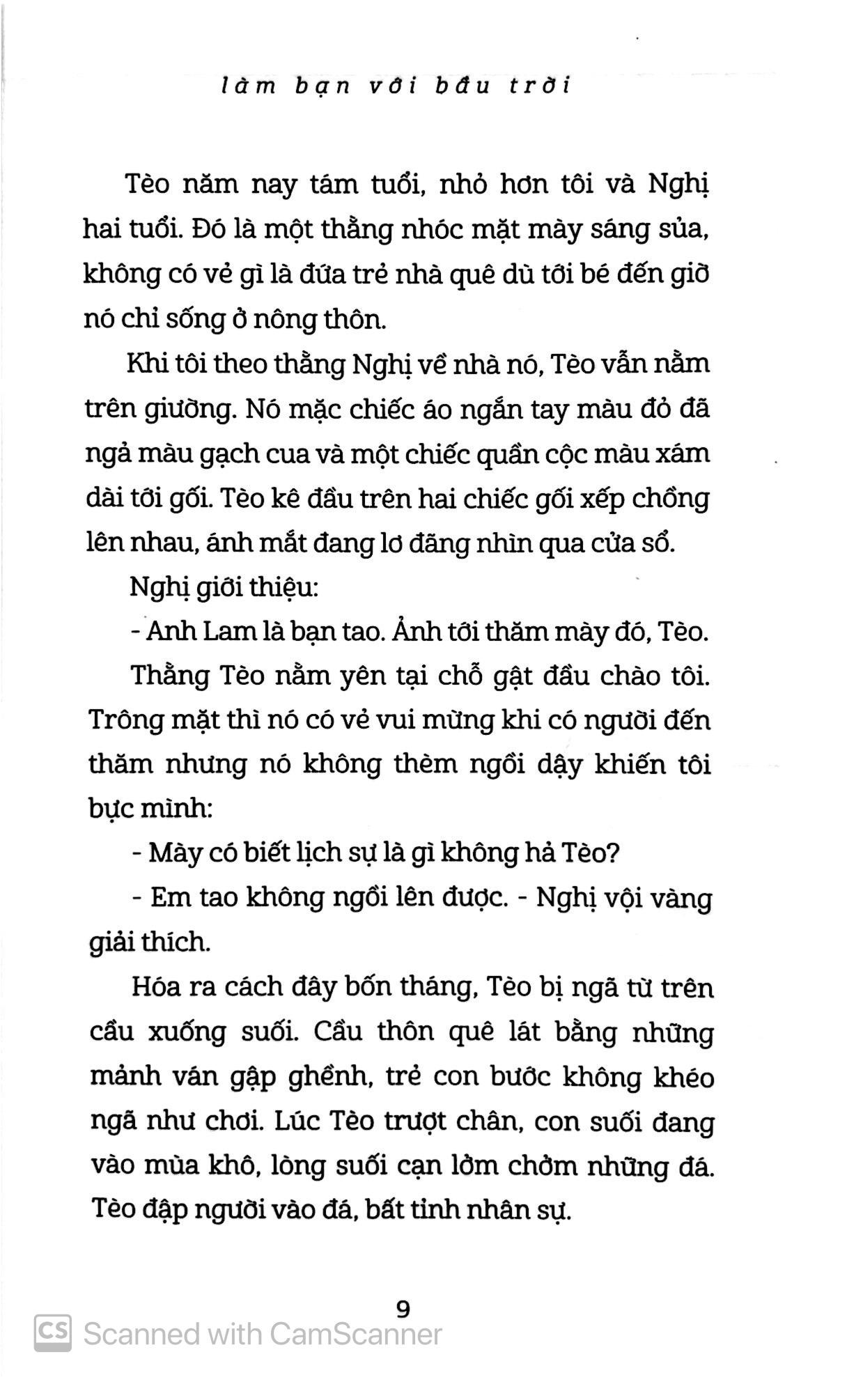 Làm Bạn Với Bầu Trời - Tặng Kèm Khung Hình Xinh Xắn