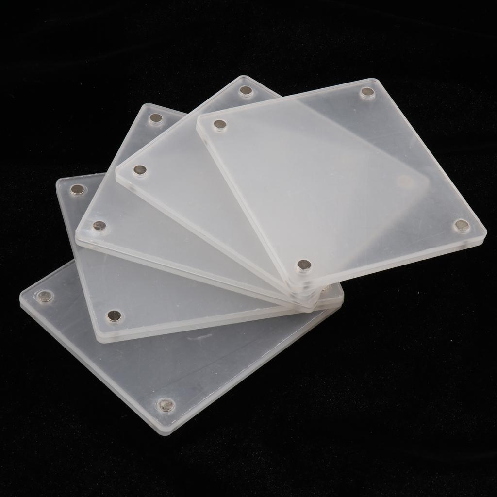 5Pack Acrylic Fridge 90x77mm Frame for Mini 8/8+/7s/90/25 Film