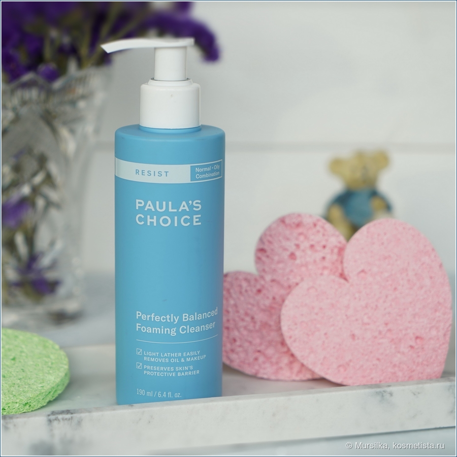 Sửa rửa mặt cân bằng da hoàn hảo Paula’s Choice Resist Perfectly Balanced Foaming Cleanser