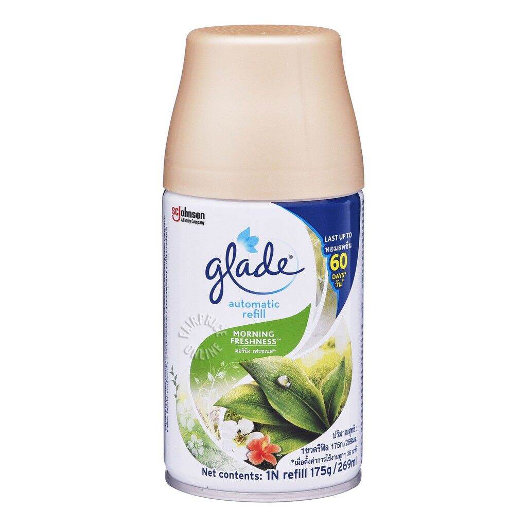 Bình Xịt Thơm Phòng Tự Động Glade Hương Sớm Mai 175g