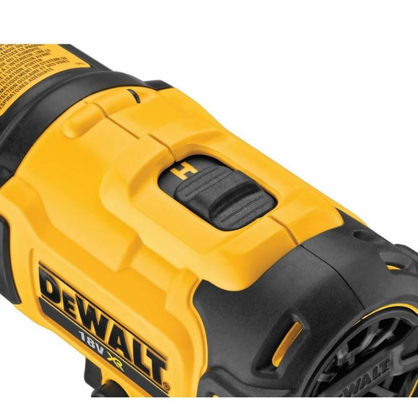 Máy thổi hơi nóng cầm tay 18V DeWALT DCE530N-KR Hàng chính hãng