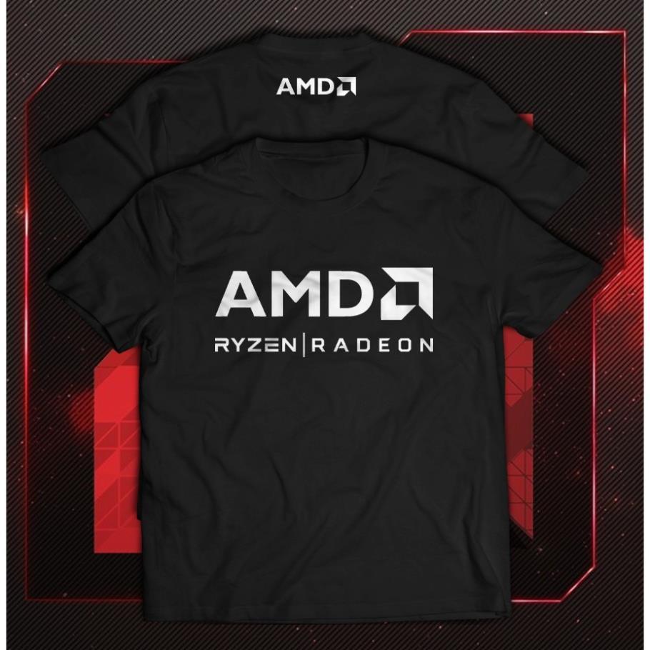 Sale 40%  Áo thun AMD RYZEN RADEON mới cực ngầu