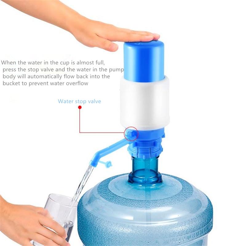 Vòi có đầu nhấn bằng tay gắn bình nước hút chân không có thể tháo rời tiện dụng cho văn phòng