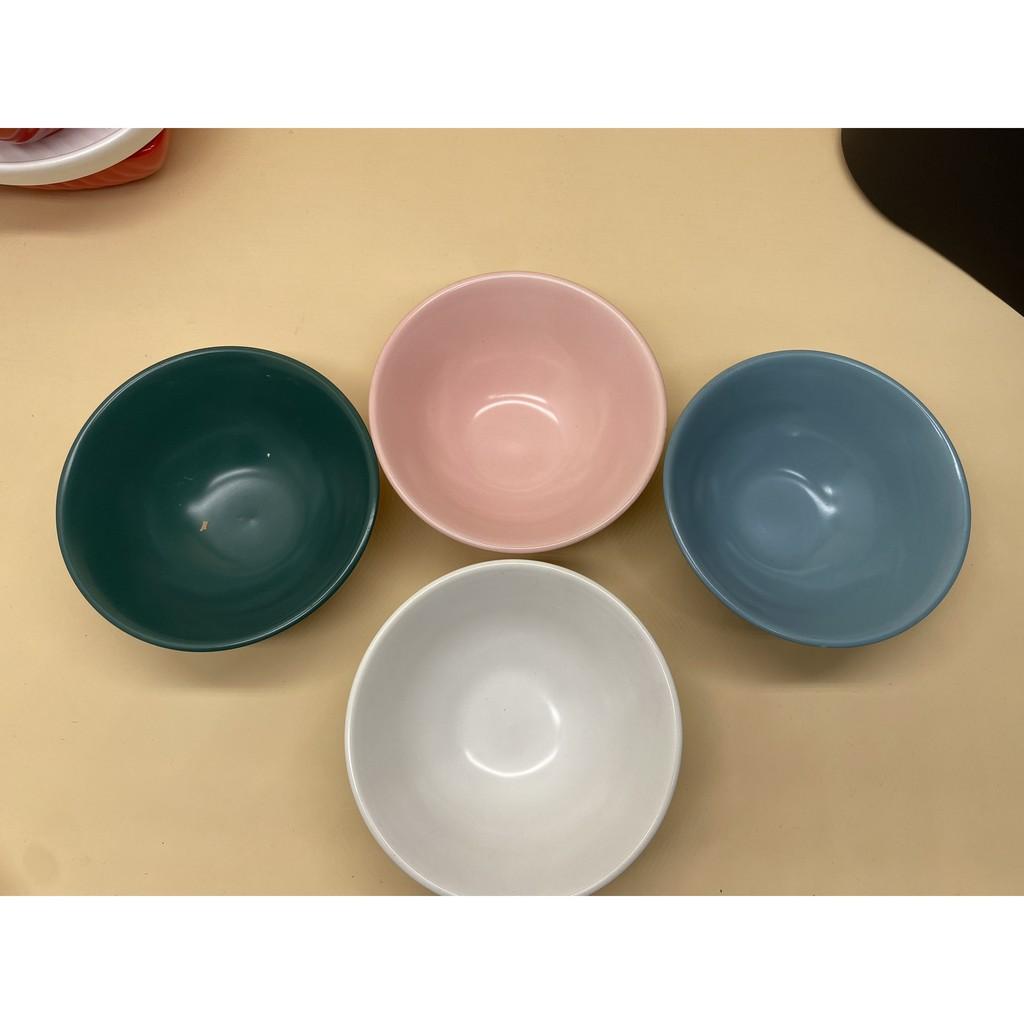 Bát cơm sứ màu pastel men bóng siêu xinh