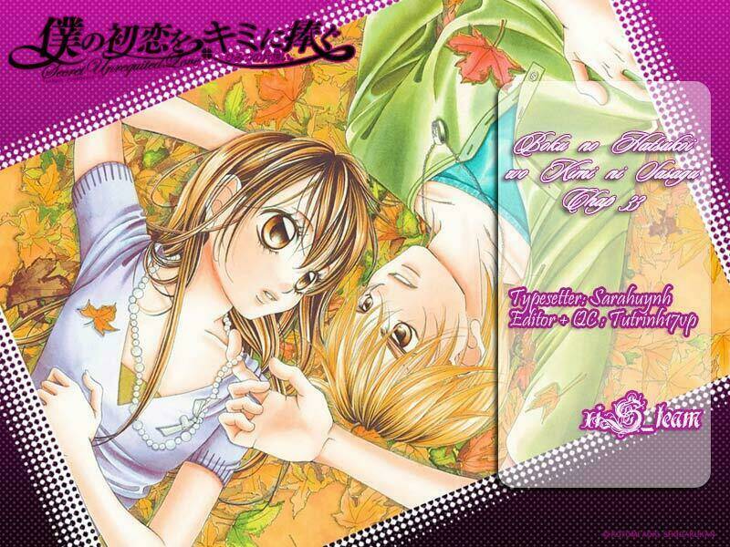 boku no hatsukoi wo kimi ni sasagu chapter 33 3