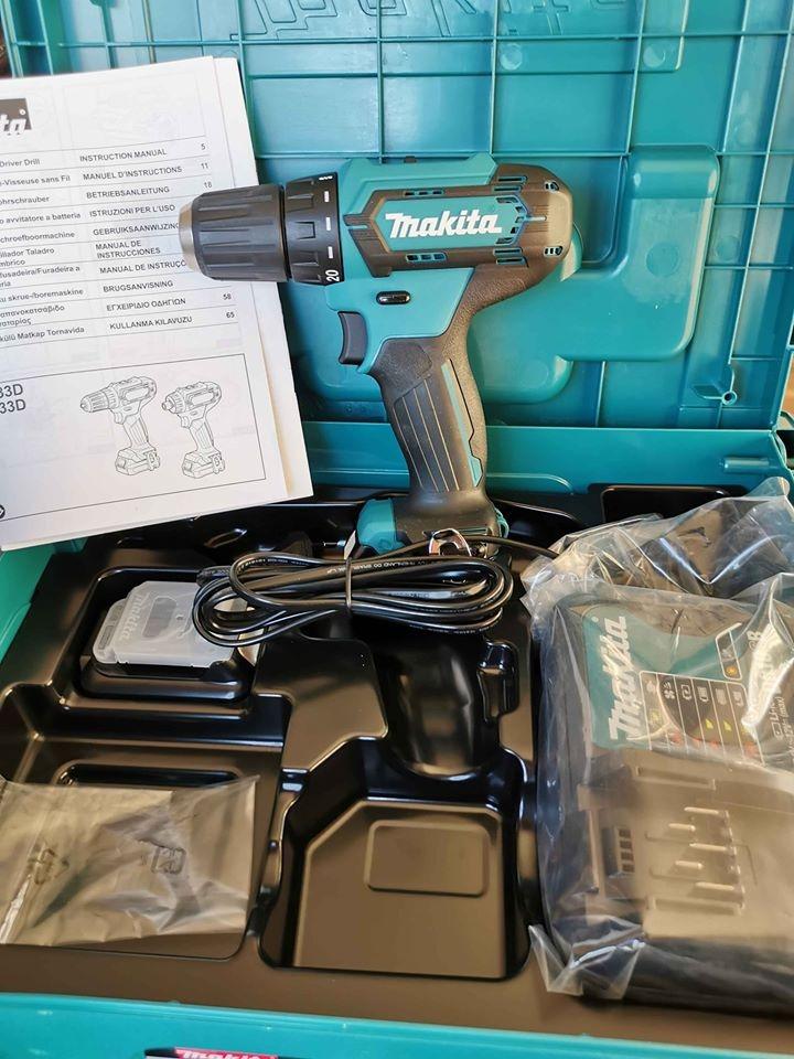 MÁY KHOAN VẶN VÍT DÙNG PIN 12V 170 W MAKITA DF333DSAE - HÀNG CHÍNH HÃNG