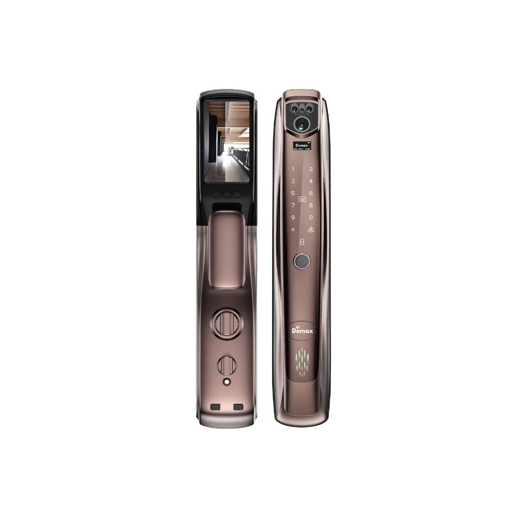 Khóa thông minh nhận diện khuôn mặt Face ID công nghệ 3D , vân tay, thẻ từ, mật khẩu Demax SL920PB