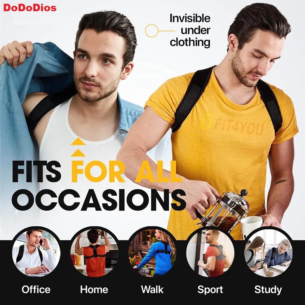 Đai chống gù lưng Nhật Bản Back Brace Posture Corrector - Chính hãng DoDoDios