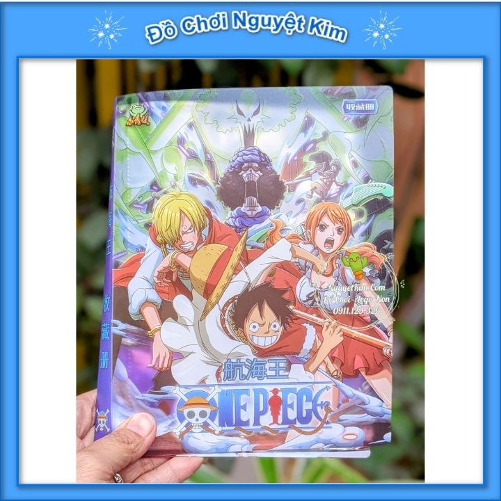 Album Đựng Ảnh Card ONE PIECE Thẻ Bài ĐẢO HẢI TẶC Thẻ Nhân Phẩm - Đồ Chơi Sưu Tập