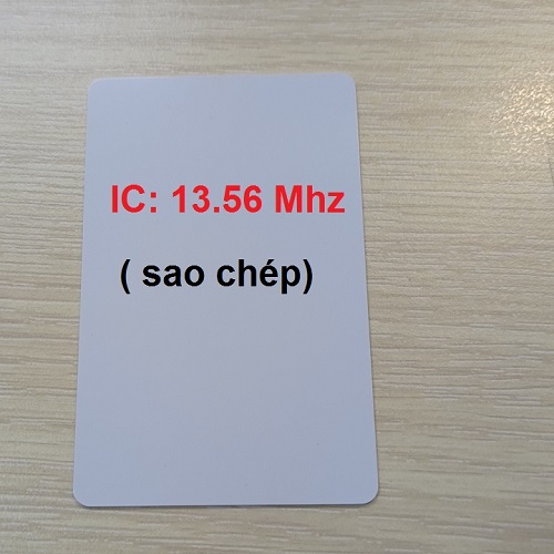 10 Thẻ từ cảm ứng tần số mifare 13.56KHZ dùng để sao chép thẻ gốc có sẵn