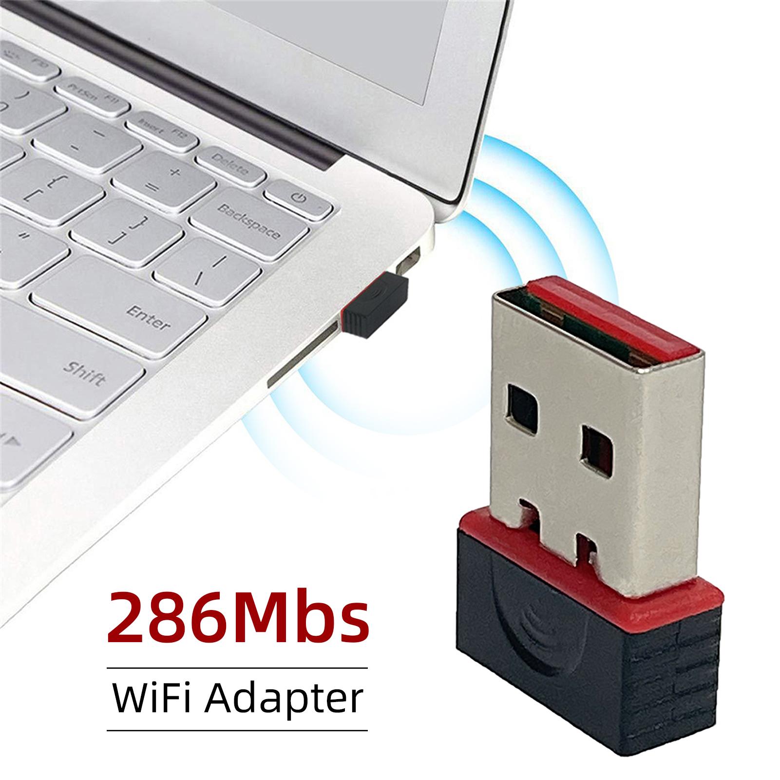 WIFI 6 Thu Tín Hiệu Mạng Mini Bộ Chuyển Đổi Wi-Fi Không Trình Điều Khiển Cho Máy Tính Để Bàn Máy Tính Card Mạng 2.4G Cắm USB