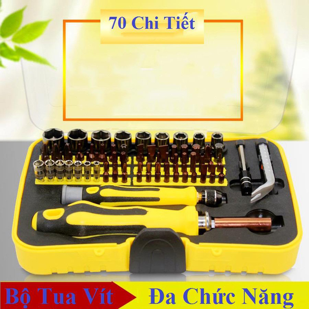 Bộ Tua Vít Đa Năng Cao Cấp 70 Chi Tiết