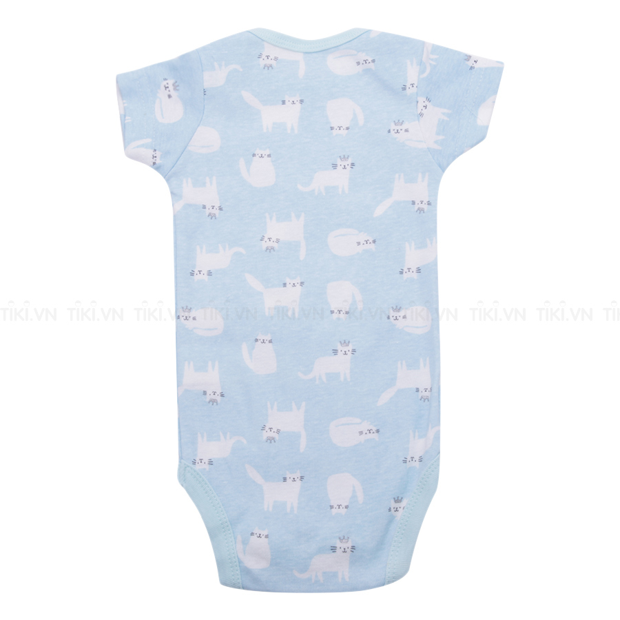 Set 4 Bodysuit Tay Ngắn Cho Bé Gái - Màu Ngẫu Nhiên