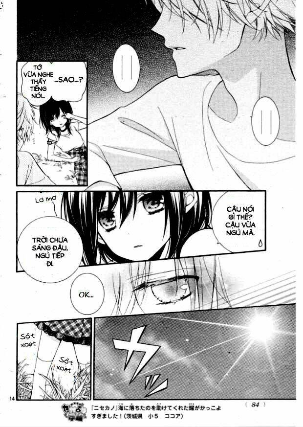 hoàng tử dối trá và bạn gái giả mạo chapter 17 17