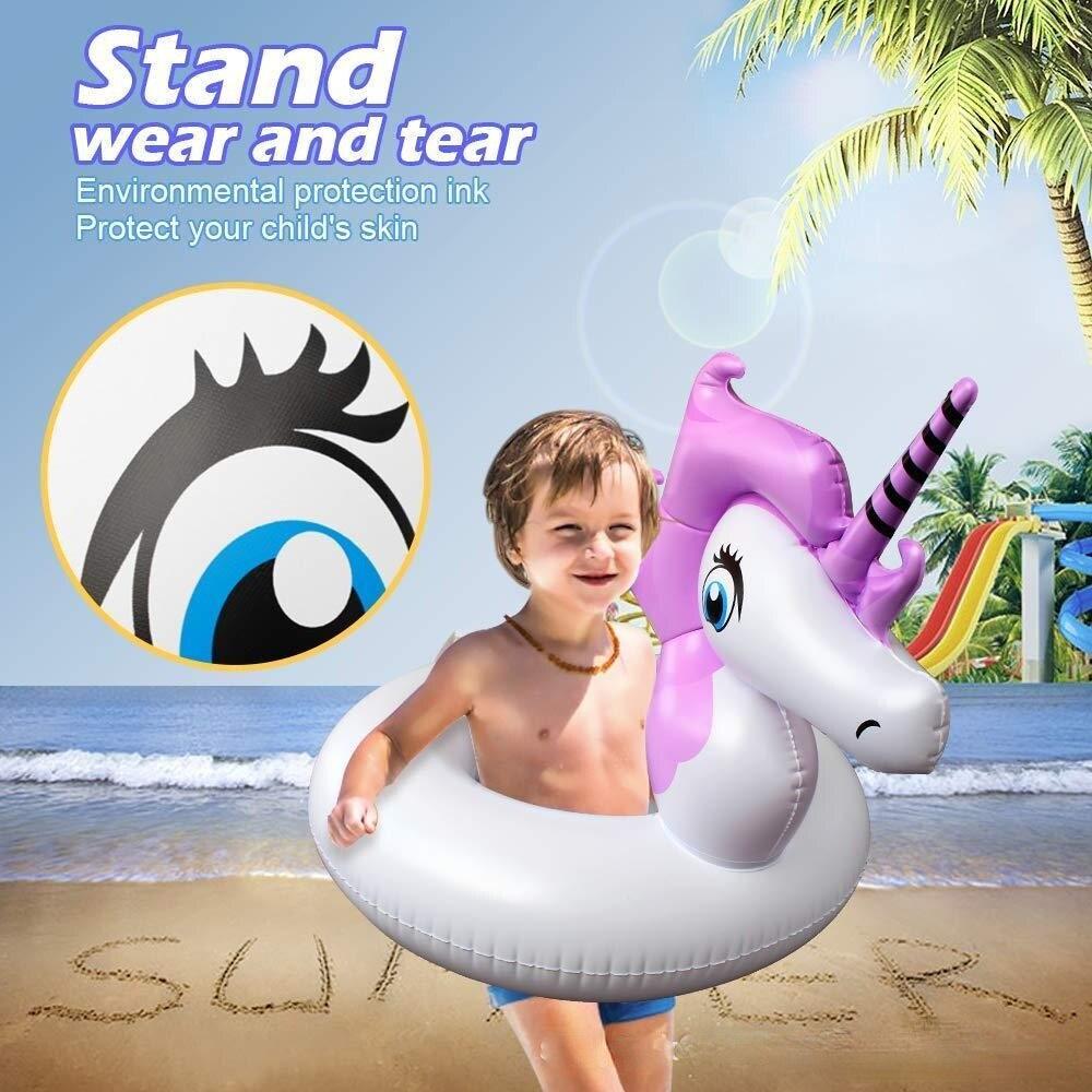 Vòng Bơi Bơm Hơi Unicron Mới Cho Trẻ Em Bể Bơi Phao Bơi Vòng Tròn Bữa Tiệc Mùa Hè Đồ Chơi Bể Bơi
